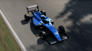 Carbonworks F4 racing on track