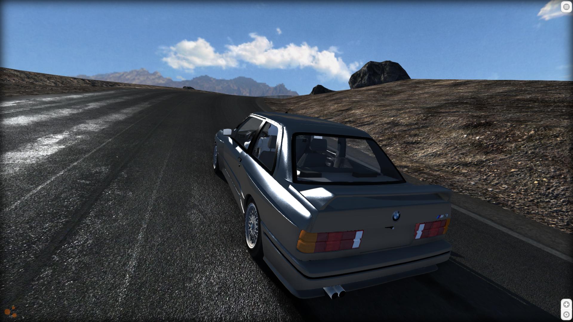 Matrix Freeway map in BeamNG.drive — an endless freeway ideal for BeamMP convoy cruising