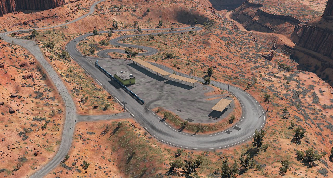 Utah Extra map in BeamNG.drive, an expanded off-road terrain for BeamMP servers