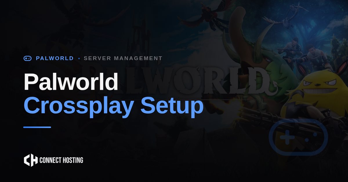 Palworld crossplay platform settings for Xbox, PS5, Steam and Game Pass